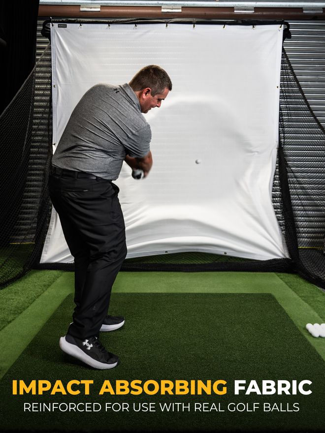 Sim Space Impact Screen für Deluxe Home Driving Net 2.95 x 2.5 m Sonstige