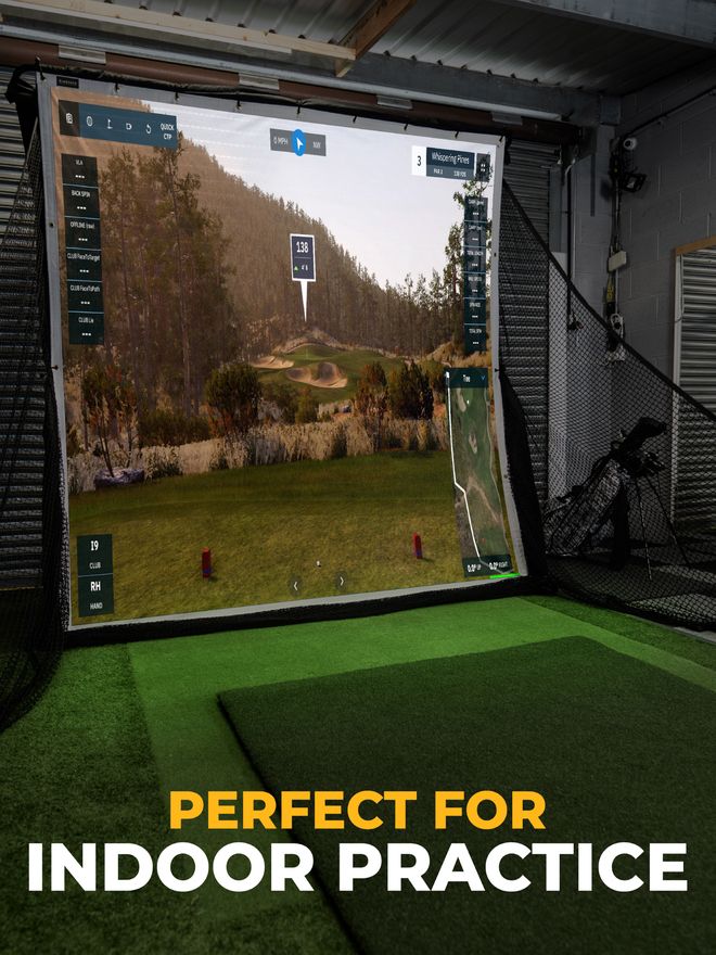 Sim Space Impact Screen für Deluxe Home Driving Net 2.95 x 2.5 m Sonstige