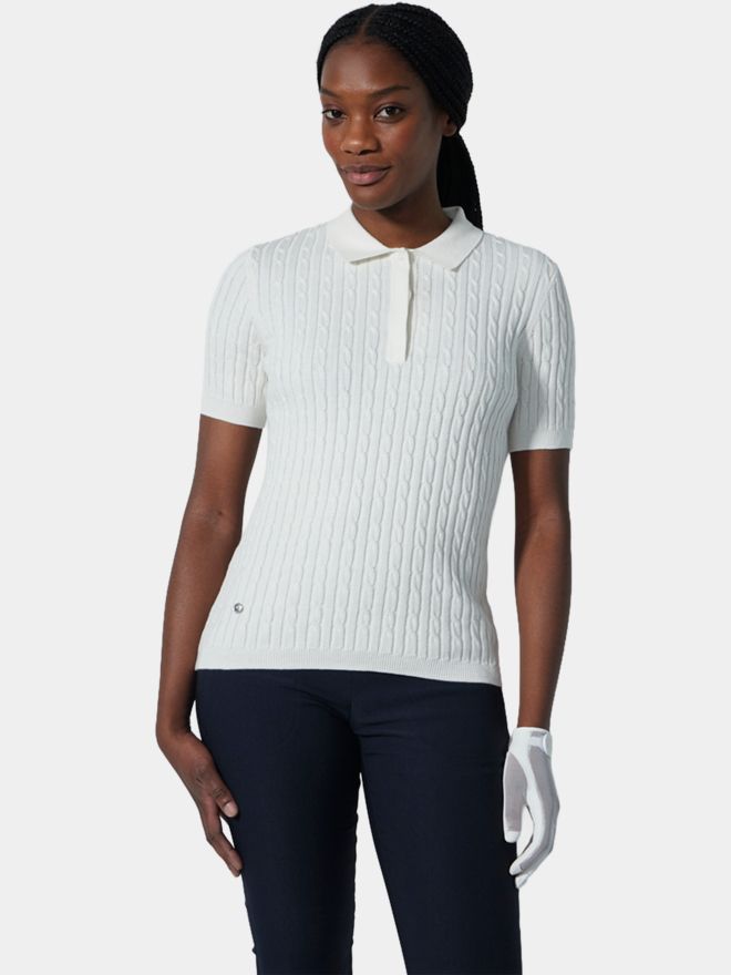 Daily Sports MADELENE half-sleeve polo white