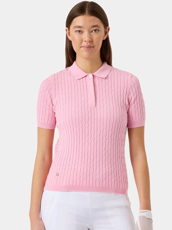 Daily Sports MADELENE half-sleeve polo pink