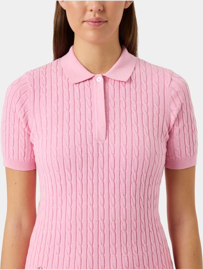 Daily Sports MADELENE Halbarm Polo rosa