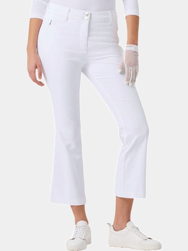 Daily Sports FLARE Ankle 95cm 7/8 Hose weiß