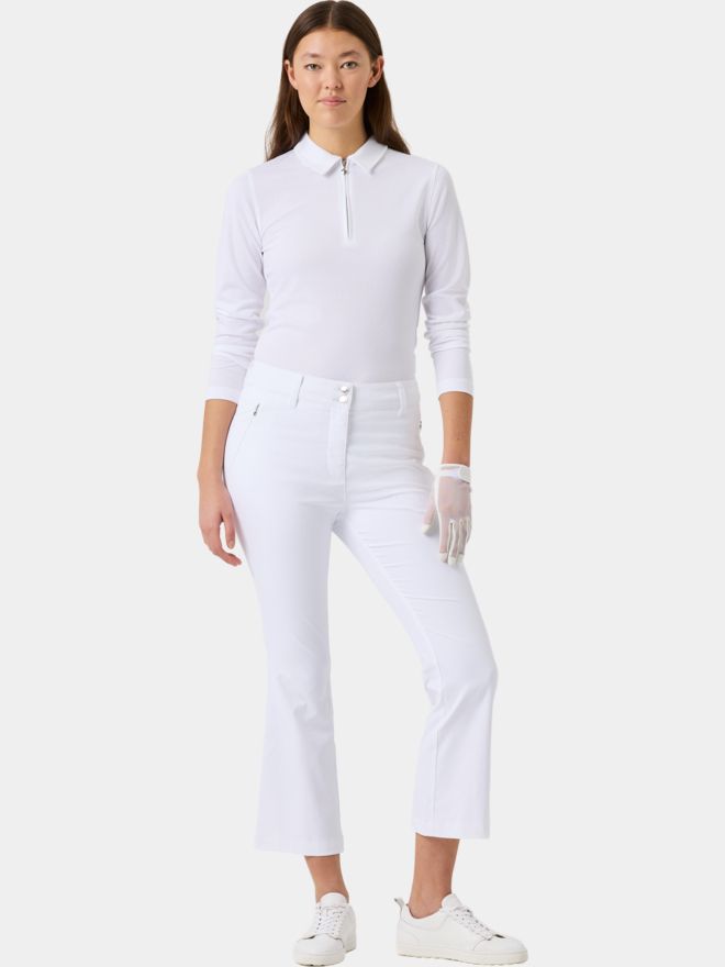 Daily Sports FLARE Ankle 95cm 7/8 Hose weiß