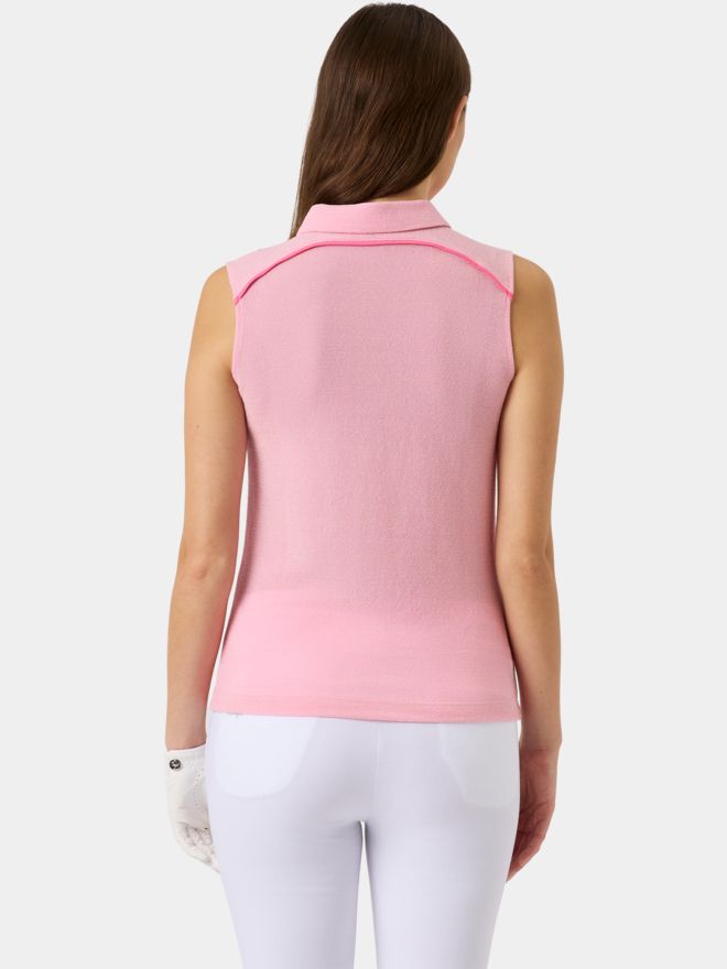 Daily Sports FANCY ohne Arm Polo rosa