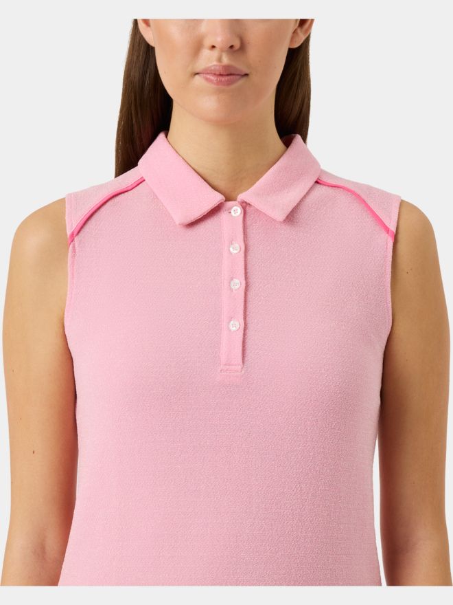 Daily Sports FANCY ohne Arm Polo rosa