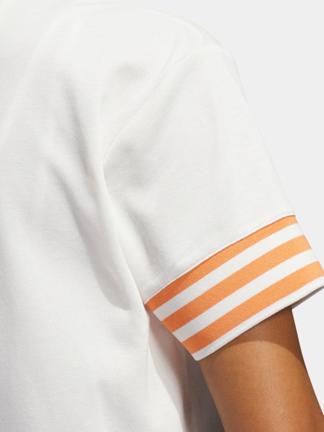 adidas Golf Originals MR 3Stripe Sld polokošile s krátkým rukávem bílá