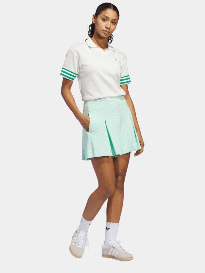 adidas Golf Originals MR 3Stripe Sld polokošile s krátkým rukávem bílá