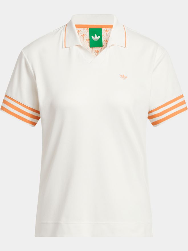 adidas Golf Originals MR 3Stripe Sld polokošile s krátkým rukávem bílá