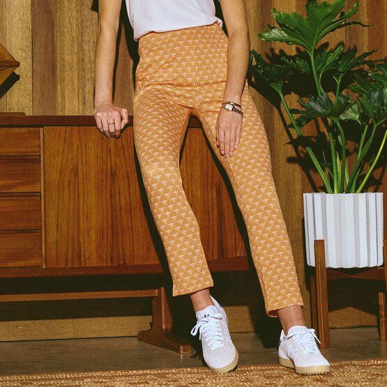 adidas Golf Originals S Nov Pant 7/8 Hose orange