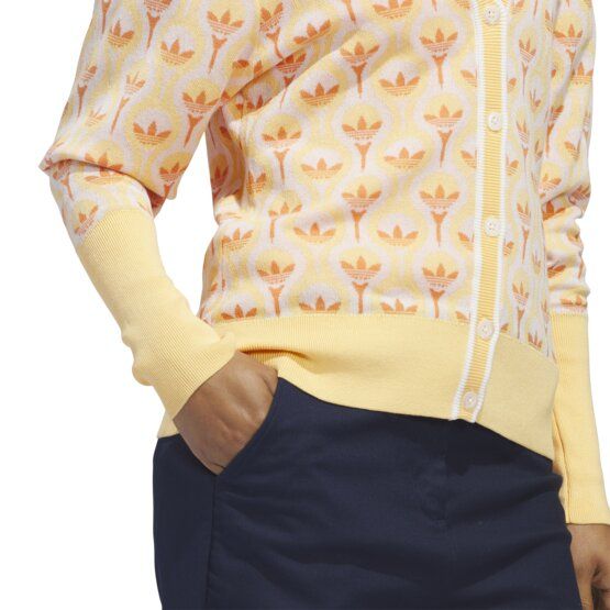 S Cardigan Jacke Strick orange