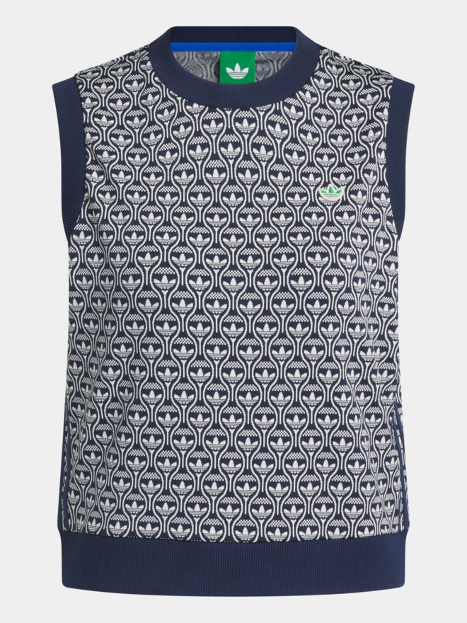 adidas Golf Originals S Nov Vest Pullunder Strick navy
