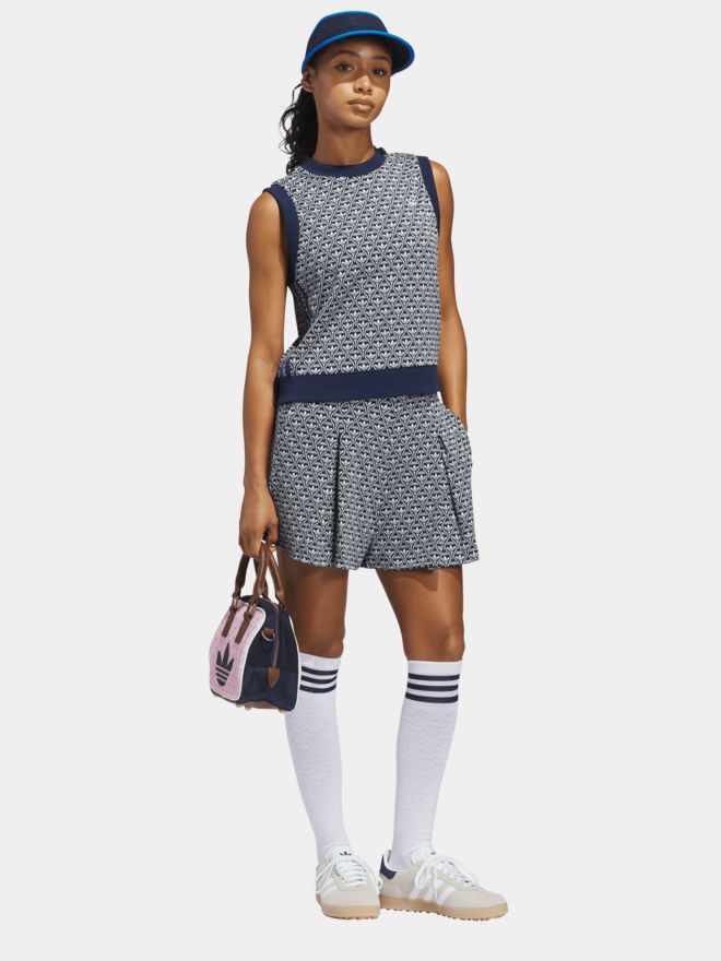 adidas Golf Originals S Nov Vest Pullunder Strick navy