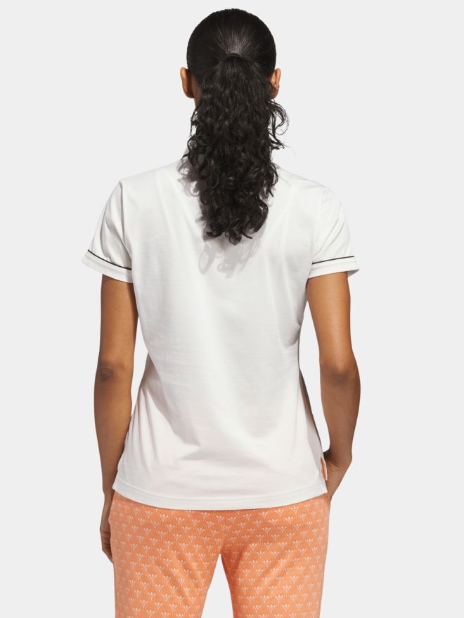 adidas Golf Originals F Solid Polo Halbarm Polo weiß