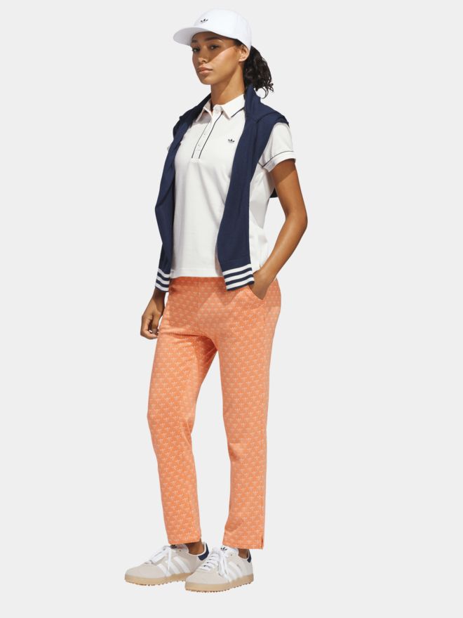 adidas Golf Originals F Solid Polo Halbarm Polo weiß