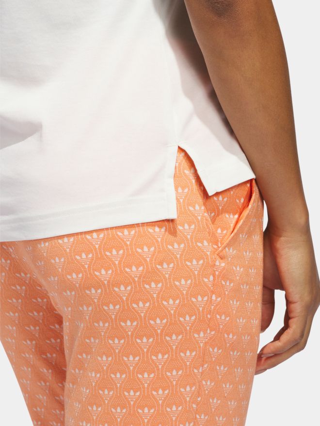 adidas Golf Originals F Solid Polo Halbarm Polo weiß