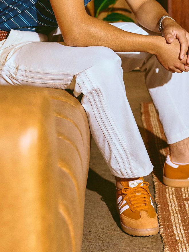 adidas Golf Originals MR Pant Chino Hose beige