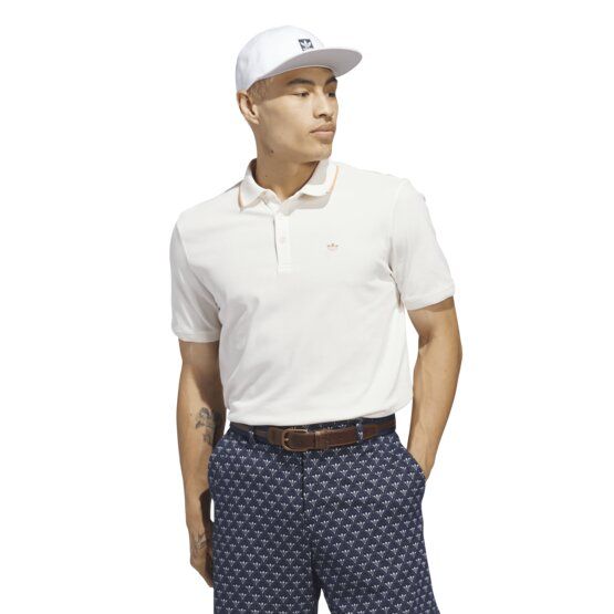 adidas Golf Originals F Solid LC Halbarm Polo weiß