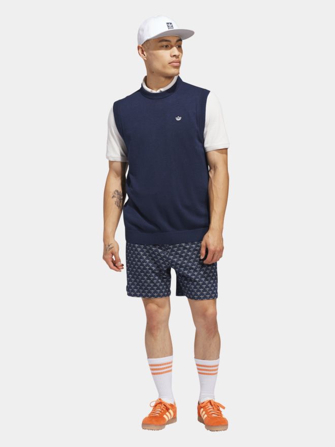adidas Golf Originals F Solid LC polokošile s krátkým rukávem bílá
