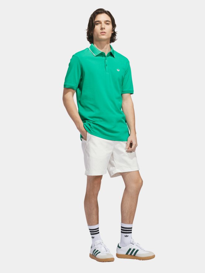 adidas Golf Originals F Solid LC Halbarm Polo grün