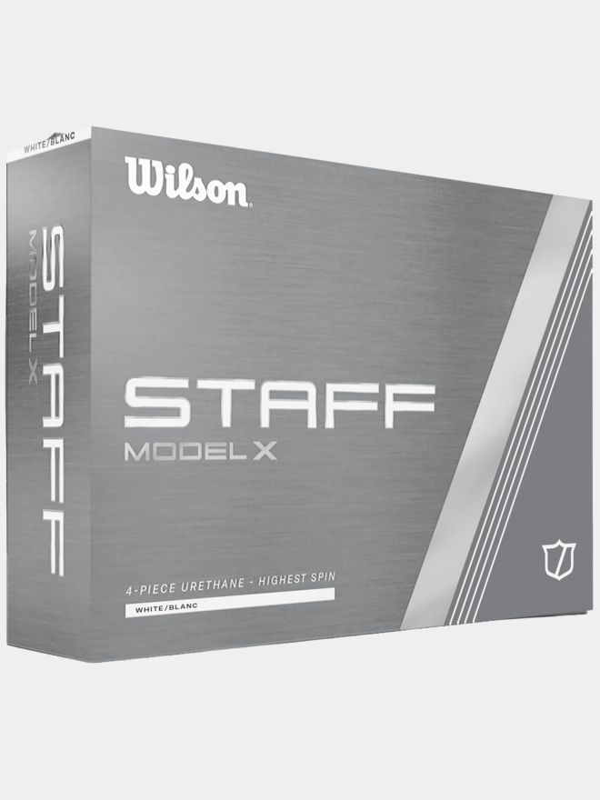 Wilson Staff Model X Golfbälle weiß