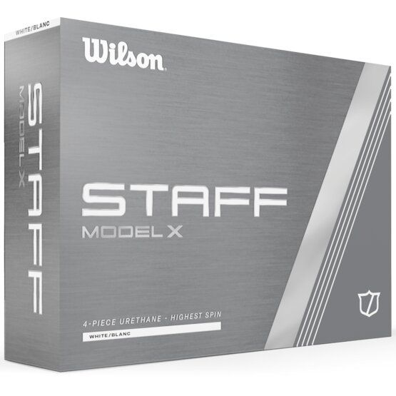 Wilson Staff Model X Golfbälle weiß