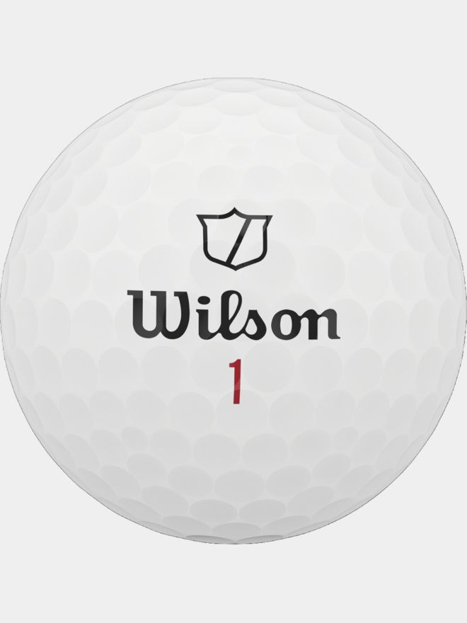 Wilson Staff Model X Golfbälle weiß