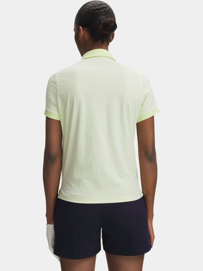 Under Armour Drive Printed Halbarm Polo lime