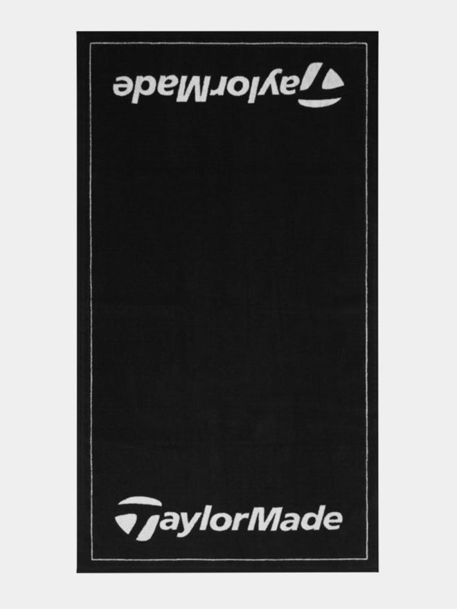 TaylorMade Tour Towel schwarz