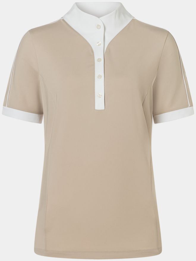 Bogner KATRINA Halbarm Polo beige