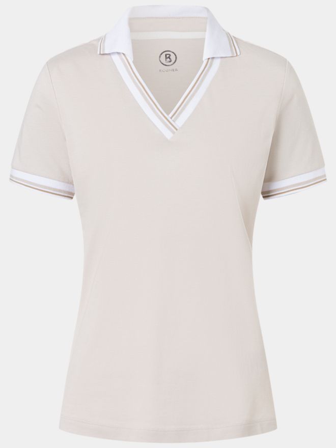 Bogner JULA Halbarm Polo beige