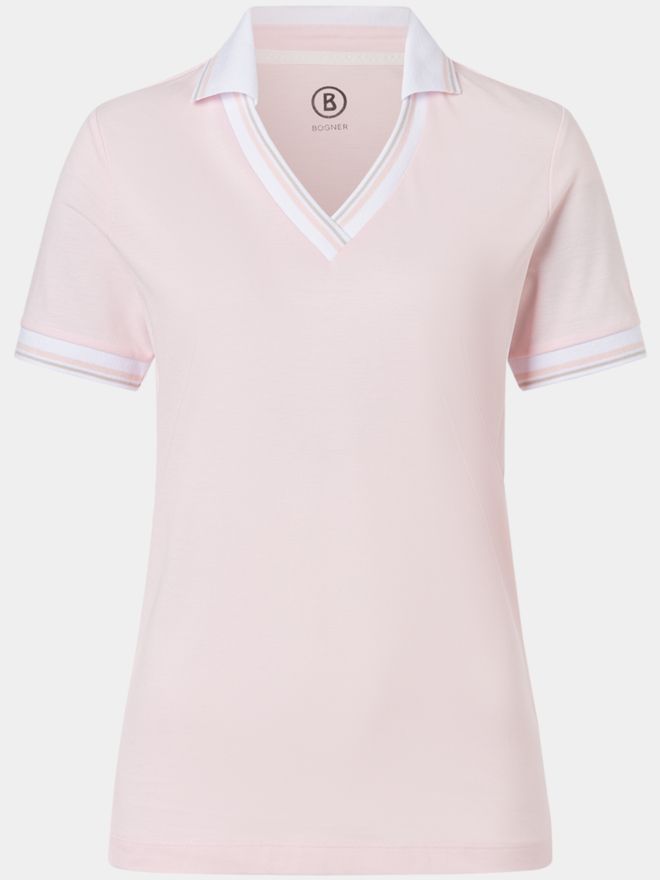 Bogner JULA Halbarm Polo rosa