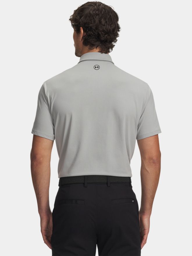 Under Armour Curry Armour Dry Halbarm Polo hellgrau