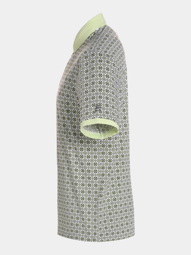 Under Armour Polokošile Curry Armour Dry s potiskem a polovičním rukávem zelená