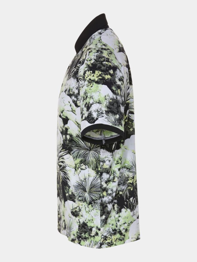 Under Armour Curry Armour Dry Printed Halbarm Polo gelb