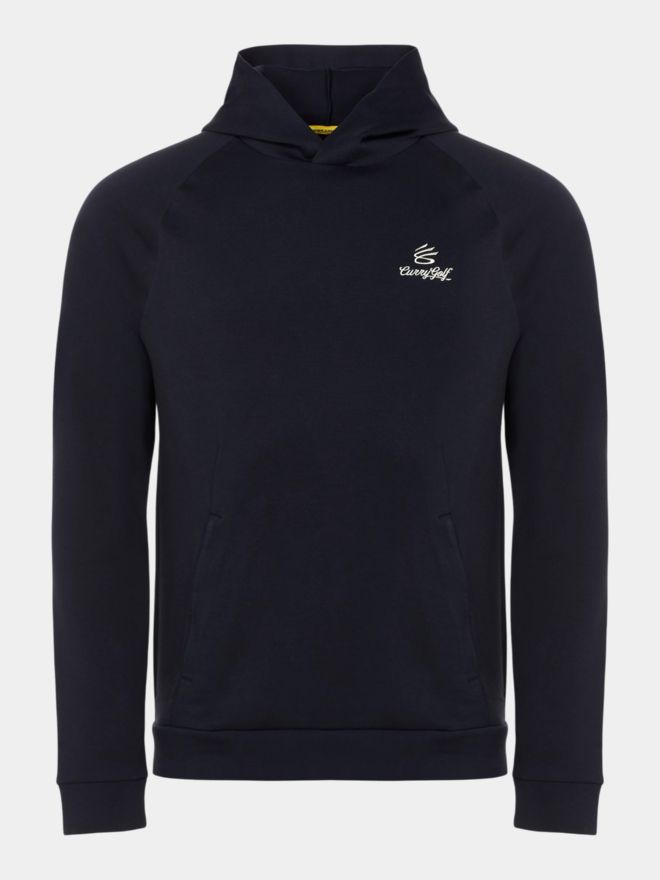 Under Armour Mikina s kapucí Curry Range Graphic Sweatshirt černá