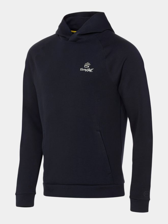 Under Armour Mikina s kapucí Curry Range Graphic Sweatshirt černá