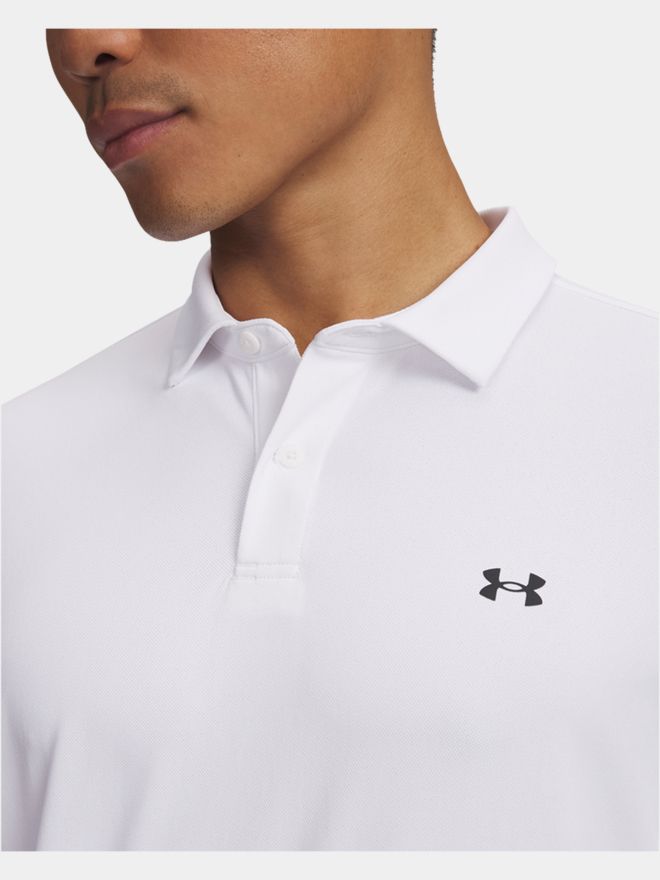 Under Armour T2G Pique Halbarm Polo weiß
