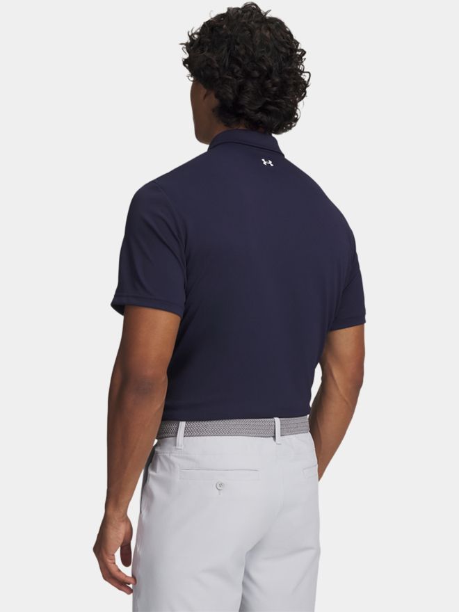 Under Armour T2G Pique Halbarm Polo navy