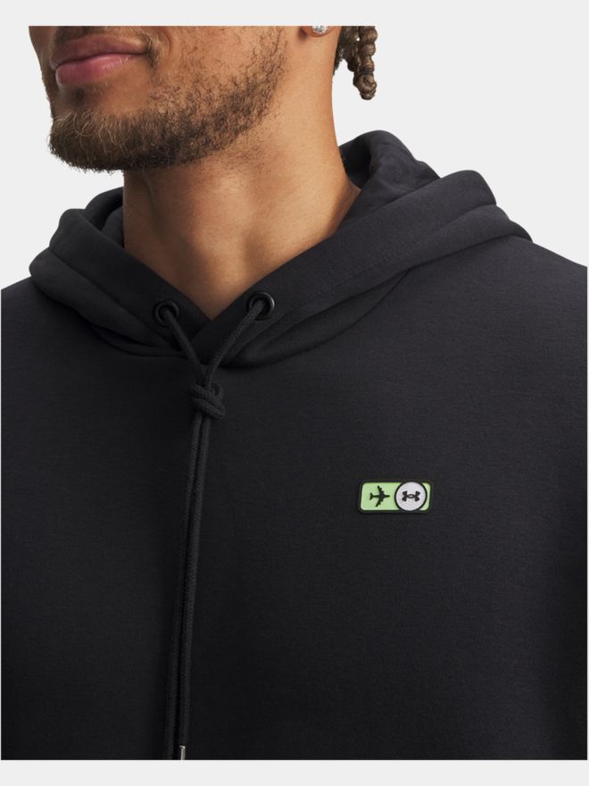 Under Armour Icon Golf Trip Hoodie Sweatshirt schwarz