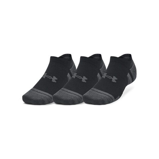 Under Armour Performance Tech 3pk No Show Strümpfe schwarz