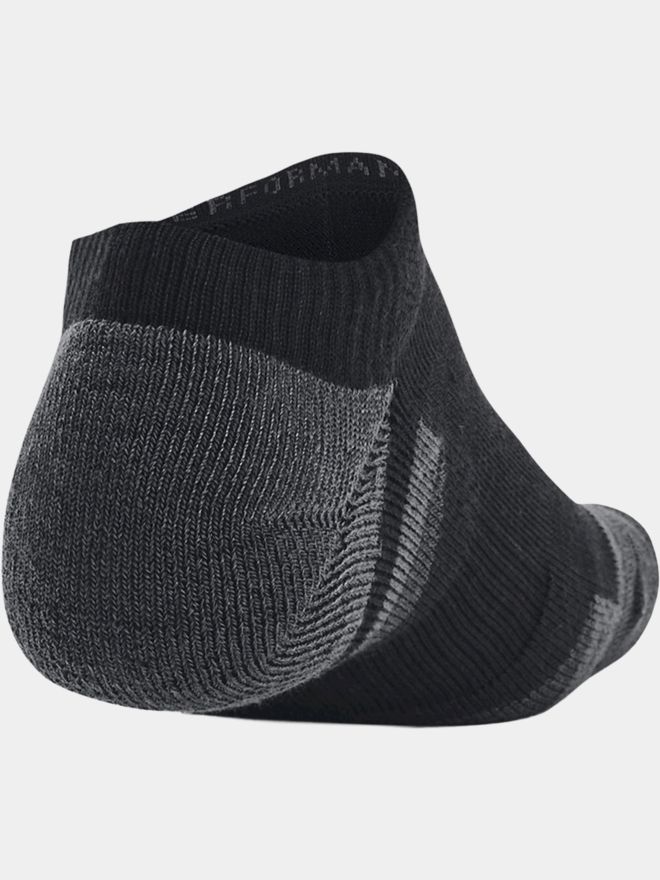 Under Armour Performance Tech 3pk No Show Strümpfe schwarz