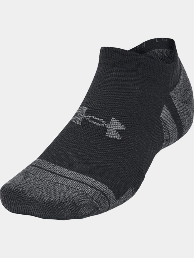 Under Armour Performance Tech 3pk No Show Strümpfe schwarz