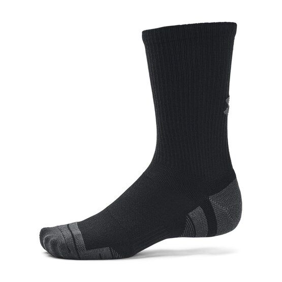 Under Armour Performance Tech 3pk Crew Sock Strümpfe schwarz