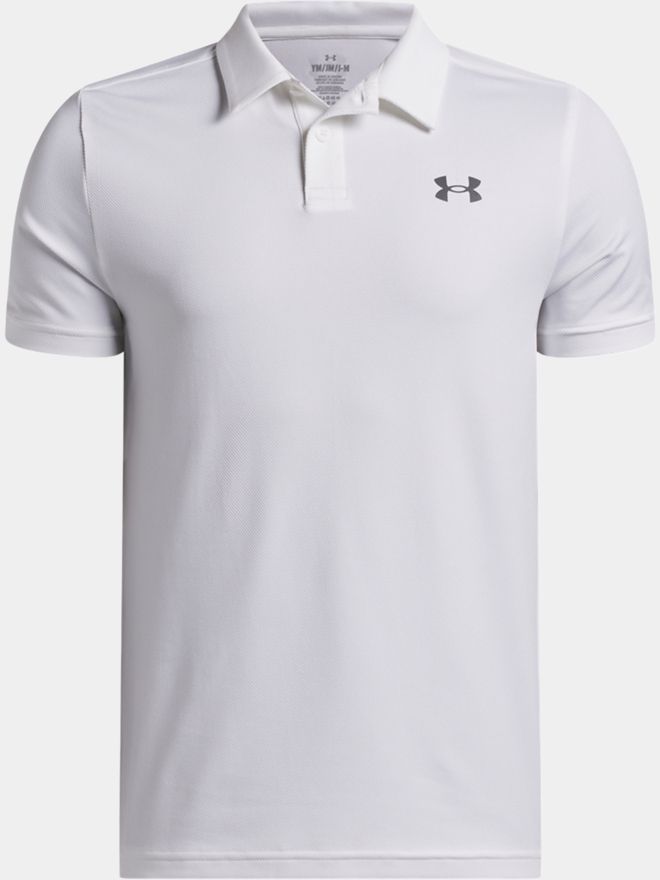 Under Armour Matchplay Halbarm Polo weiß