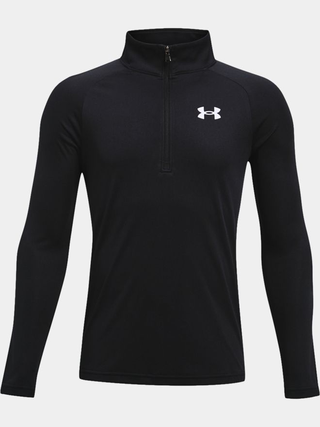 Under Armour Tech 2.0 1/2 Zip Stretch Midlayer schwarz