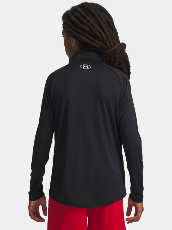 Under Armour Tech 2.0 1/2 Zip Stretch Midlayer schwarz