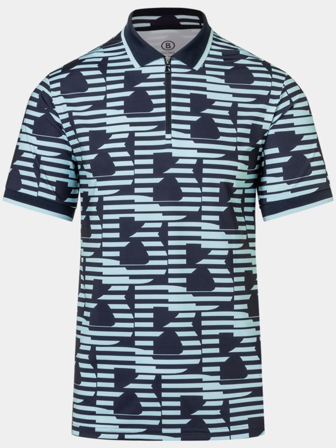 Bogner VALENTIN Halbarm Polo blau