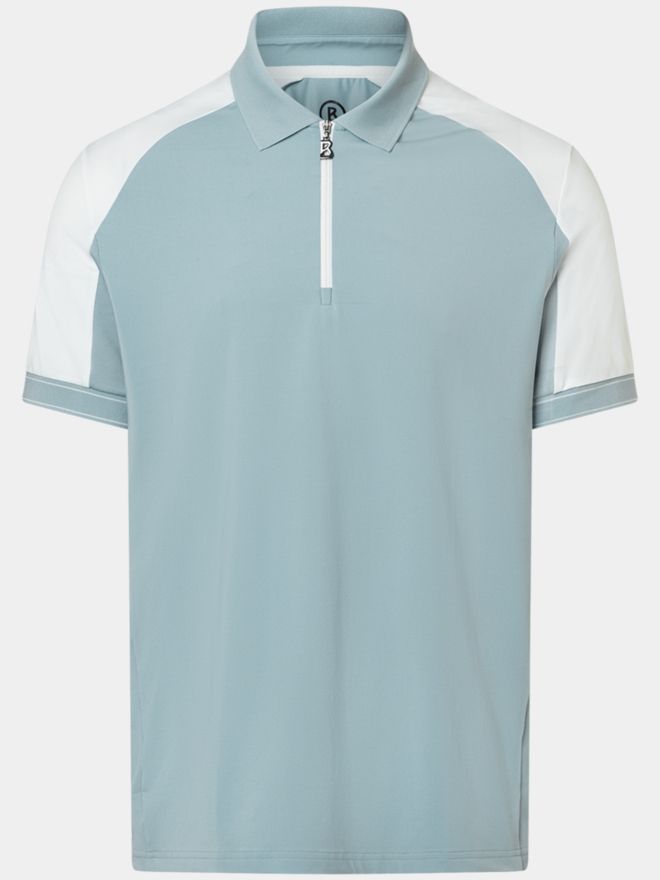 Bogner FABIUS Halbarm Polo hellblau