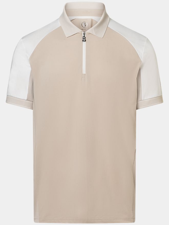 Bogner FABIUS Halbarm Polo beige