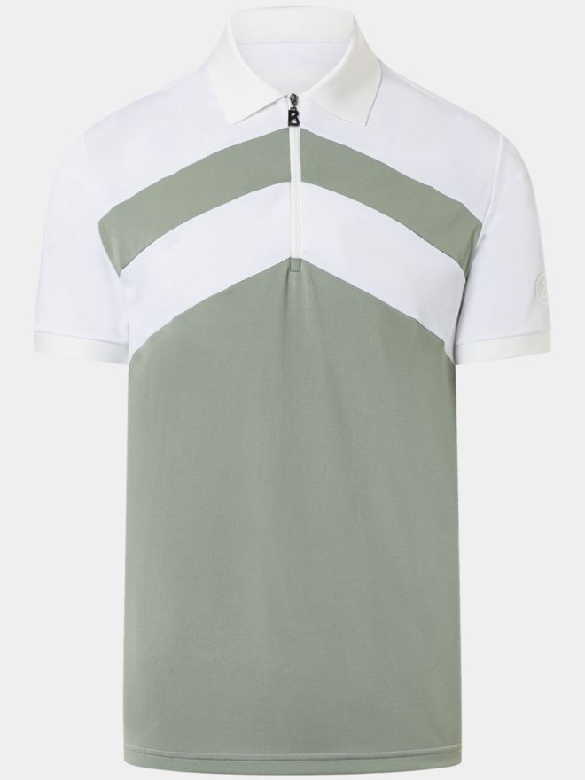 Bogner CUNO Halbarm Polo grün